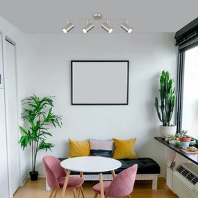 Globo 57914-4N - Faretto ALLVI 4xGU10/25W/230V cromo