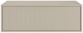 Mobile sotto lavabo sospeso - Colore beige - 94 cm - TEANA II