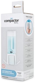 Distributore di sapone bianco da parete 500 ml - Compactor