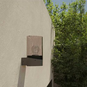 Philips - Lampada da parete a LED per esterni NAYL 1xE27/4W/230V 2700K IP44