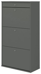 Scarpiera incernierata grigia Mistral - Hammel Furniture