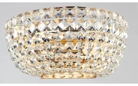 Maytoni DIA100-WL-02-G - Applique BASFOR 2xE14/60W/230V oro