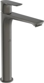 Rubinetto per lavabo collo alto Concept Air grigio spazzolato IDEAL STANDARD
