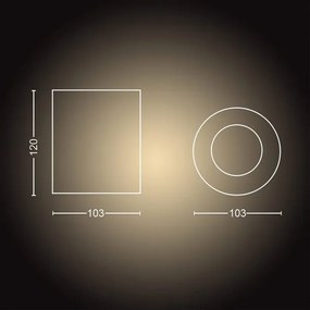 Philips - Faretto LED dimmerabile Hue PILLAR 1xGU10/4,2W/230V bianco