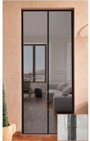 Zanzariera Magnetica Con Telaio Rigido Riducibile 150x250 Magnetix Plus Nero Sangiorgio