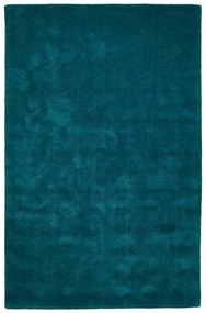 Tappeto in lana verde smeraldo , 150 x 230 cm Kasbah - Think Rugs