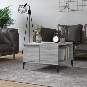 Tavolino Salotto Grigio Sonoma 55x55x36,5 Cm Legno Multistrato /