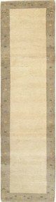 Gabbeh Tappeto 80 x 300 Beige (Indian) Annodato A Mano