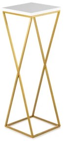 Portafiori LOFT 70x24 cm oro/bianco