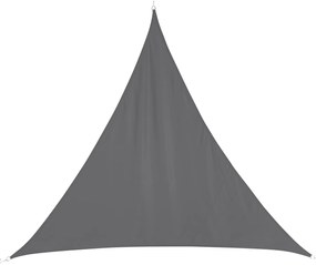 Vela parasole triangolare 500 cm Curacao grigio