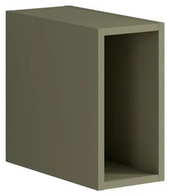 Struttura pensile da bagno Pixel laccato opaco verde salvia L 20 x H 40 x P 45.5 cm