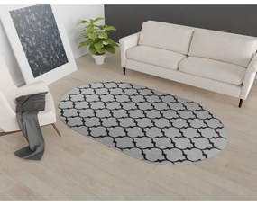 Tappeto lavabile grigio scuro 120x180 cm - Vitaus