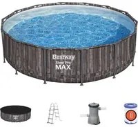 Piscina fuori terra 427x107 cm Steel Pro Max Bestway