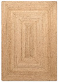 Tappeto di colore naturale in iuta reversibile e tessuto a mano 80x150 cm Sharmila Natural Brown – Hanse Home
