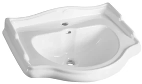 Lavabo bianco in ceramica 69x52 cm Retro – Sapho