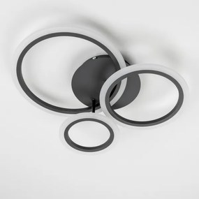 Brilagi - Lampadario a plafone LED dimmerabile ORBITS LED/40W/230V 3000-6500K nero + +TC