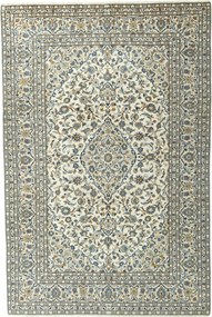Kashan Tappeto persiano 360 x 240 Beige (Iran) Annodato A Mano