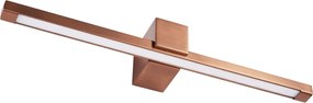 Applique da bagno LED SWE053-1W 60 cm COPPER BRUSH