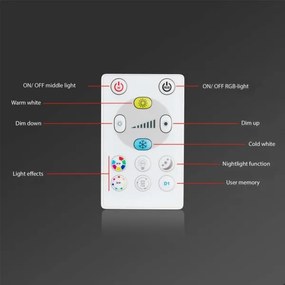 Briloner - SET 3x LED RGBW Lampada da bagno dimmerabile LED/5W/230V IP44+ +TC