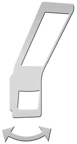 Steinel 012052 - Lampada da esterno con sensore XLED slim LED/7,2W/230V IP44