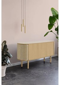 Cassettiera bassa in rovere naturale 150x75 cm Treasures - UMAGE