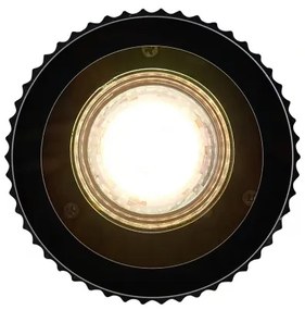 Nordlux - Plafoniera da esterno KYKLOP 1xGU10/15W/230V IP54 nero