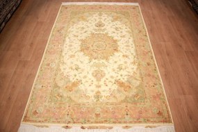 Tabriz Tappeto 290x200 (Iran) Annodato A Mano