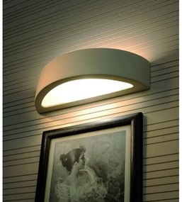 Sollux SL.0001 - Applique ATENA 1xE27/60W/230V 40,5 cm bianco