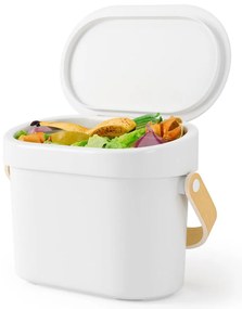 Bidone per l'umido bianco 4 l Bellwood – Umbra