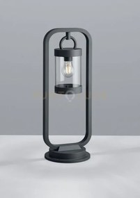Sambesi palo led da esterno lanterna con sensore crepuscolare metal...
