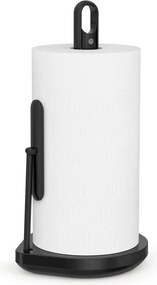 Porta asciugamani da cucina in acciaio nero opaco - simplehuman