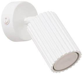 Faretto bianco 8x16 cm Gleam – Sollux