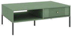 Tavolino da salotto LUE verde/nero