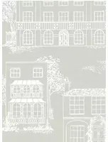 Little Greene Carta da parati Hampstead - Cool Grey