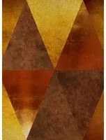 Coordonne Wandbild Carlo - Gold