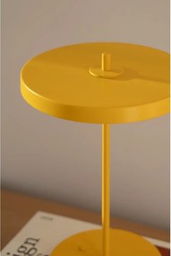 Lampada da tavolo LED gialla in metallo con paralume in metallo (altezza totale 31 cm) Asteria Move – UMAGE