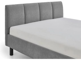 Letto matrimoniale imbottito grigio rete non inclusa 140x200 cm Joker – Meise Möbel