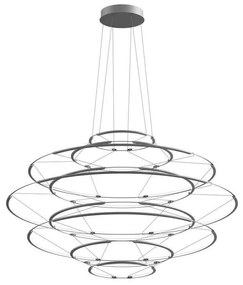 Nemo Lighting - Drop 9 Lampada a Sospensione Satin Silver Nemo Lighting