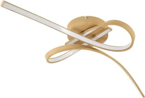 Eglo 901103 - Plafoniera LED SELVINA LED/20,5W/230V marrone