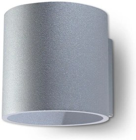 Applique da Parete in Alluminio ORBIS 1 G9 Grigia da Interno