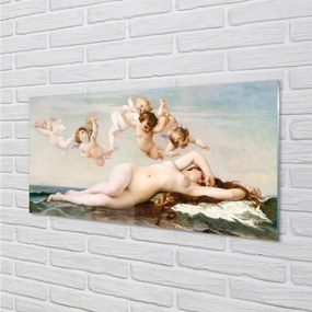 Pannello paraschizzi cucina La nascita di Venere di Sandro Botticelli 100x50 cm