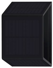 Applique a LED solare WINGS LED/2W/1200 mAh 3,7V 3000K IP54 nero