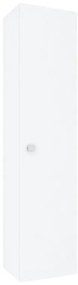 Colonna per mobile bagno Ginevra 1 anta P 15.5 x L 31.5 x H 136 cm bianco