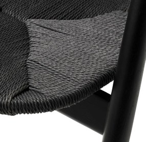 Sedia da pranzo nera Relate - Unique Furniture