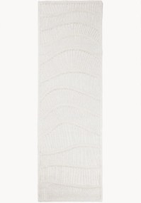 Passatoia in lana fatta a mano con motivo in rilievo Sculptured Wave