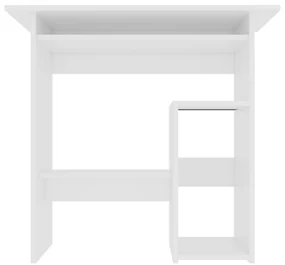Scrivania bianca 80x45x74 cm in truciolato
