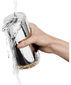 Distributore automatico di sapone in acciaio argentato 266 ml - simplehuman