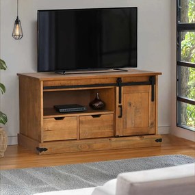 Mobile Porta Tv Halden Con Anta Scorrevole 110x40x60 Cm /