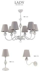 Jupiter 1589 - LY L BI - Lampada da tavolo LADY E14/40W