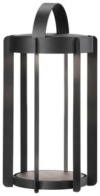 Lanterna LED nera da esterno su USB (altezza 30 cm) Firefly - Zone